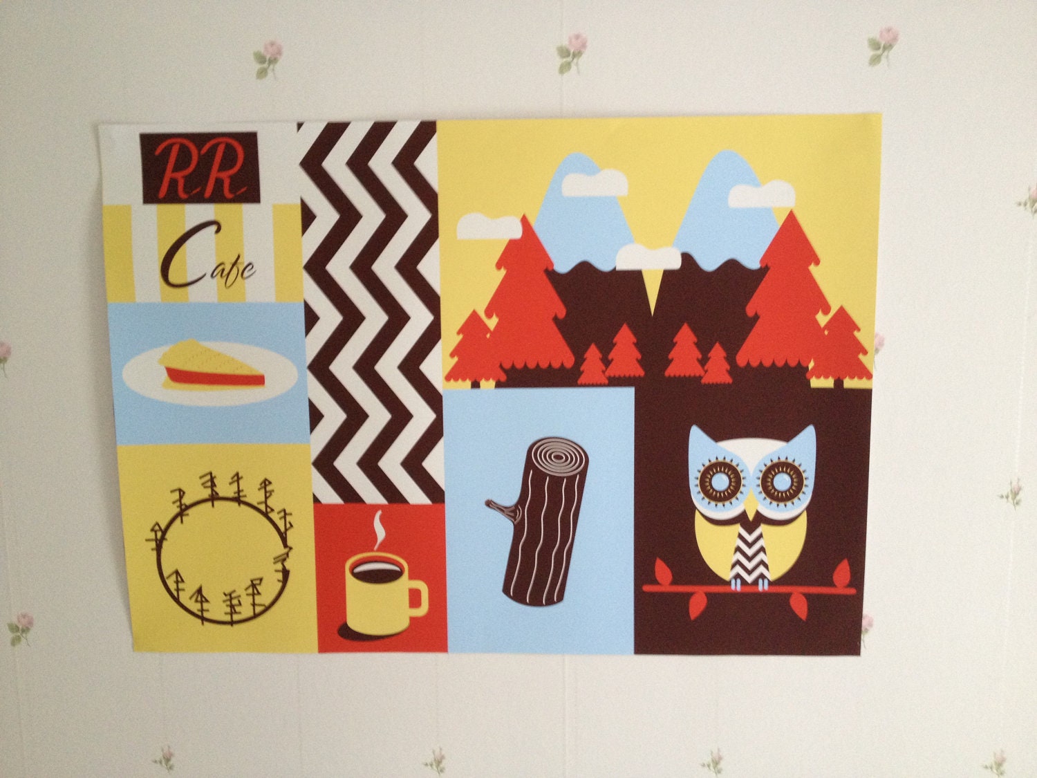 May SUPER SALE 20 dollars for 2 posters  Twin Peaks - Baby