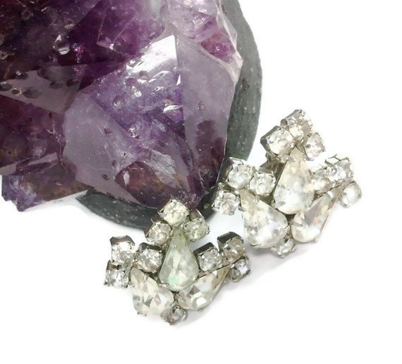 MOD RHINESTONE EARRINGS