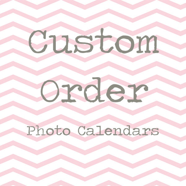 Custom 2013 Photo Calendar - 5x7 inch
