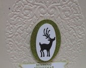 Stampin' Up Handmade Greeting Card: Sending Christmas Wishes