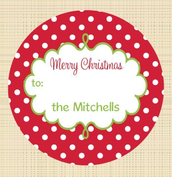 Personalized Holiday Stickers, Christmas Gift Tags, Holiday Gift Labels, Christmas Stickers, Christmas Address Labels