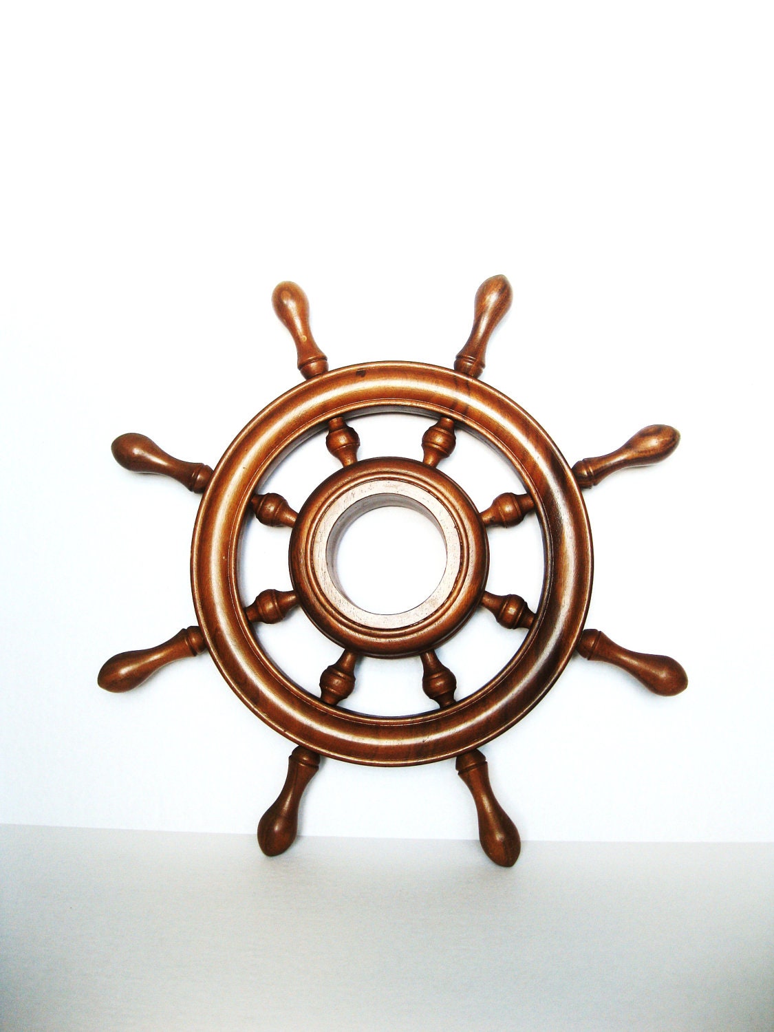 Wooden Ship Wheel