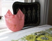 Pink with Gold Cat Carry-All Pouch