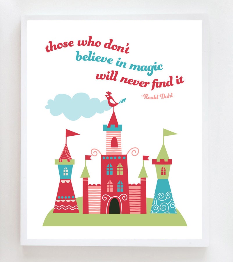 16x20 Magic Quote Wall Art Print