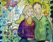 Together through the seasons of life - Art Print 21 x 30 cm/ 8.3 x 11.8 in