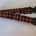 Orange and Black Plaid Dog Collar Halloween Fall