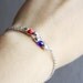 sailor - dainty beaded bracelet - minimal everyday jewelry / gift for he under 20 usd