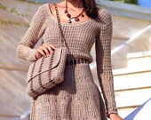 Beautiful crochet women summer dress