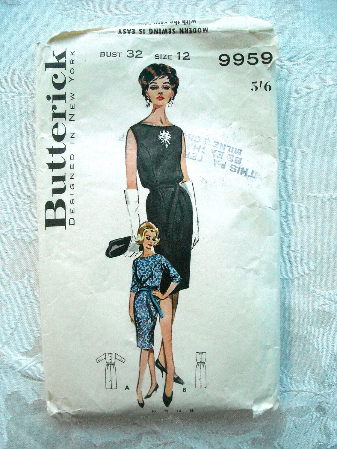 Sheath Dress Pattern Butterick