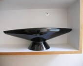 Large Black Royal Haeger Vase or Planter - 17 3/4 Inches Wide