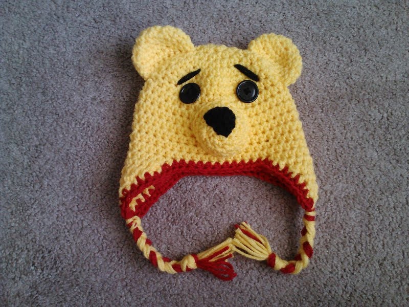 Winnie the Pooh Earflap Hat