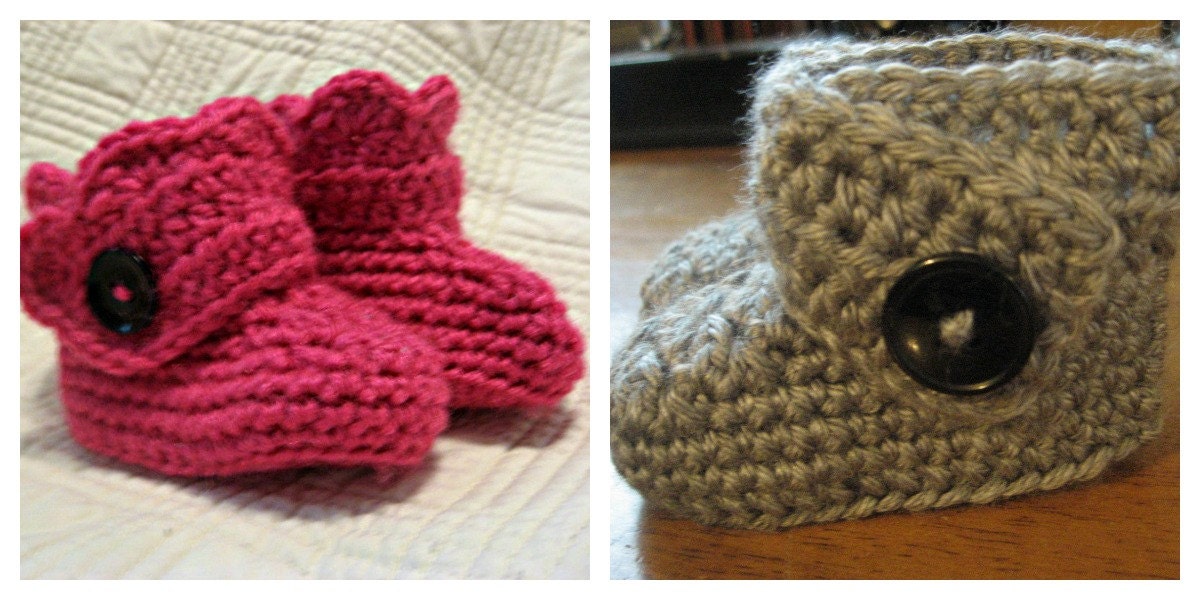 Crochet Baby Booties