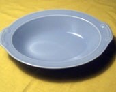 Taylor Smith & Taylor LuRay Pastels  Windsor Blue Pastel Oval Baker Vegetable Bowl