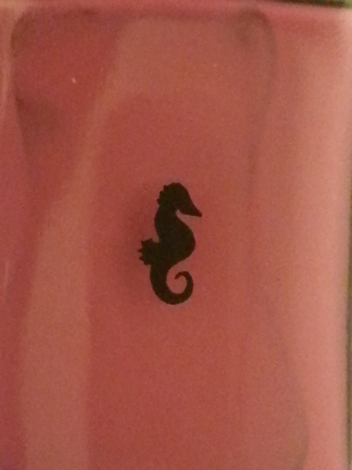 Seahorse nail art sticker decal set of 50
