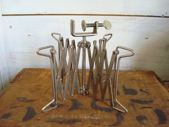 Vintage Metal Yarn Winder Knitting Yarn by