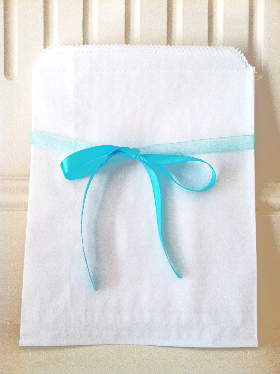 25 White Glassine Paper Sandwich or Party Favor Bags