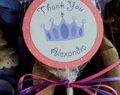 Lollipop Favor, Princess Lollipop Favor , Princess Party Favor
