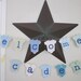 Welcome Baby its a boy banner shower baby naming
