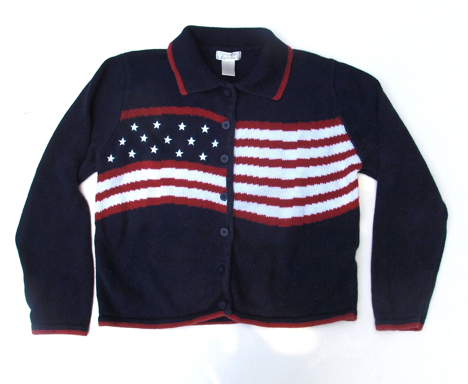 American Flag Cardigan