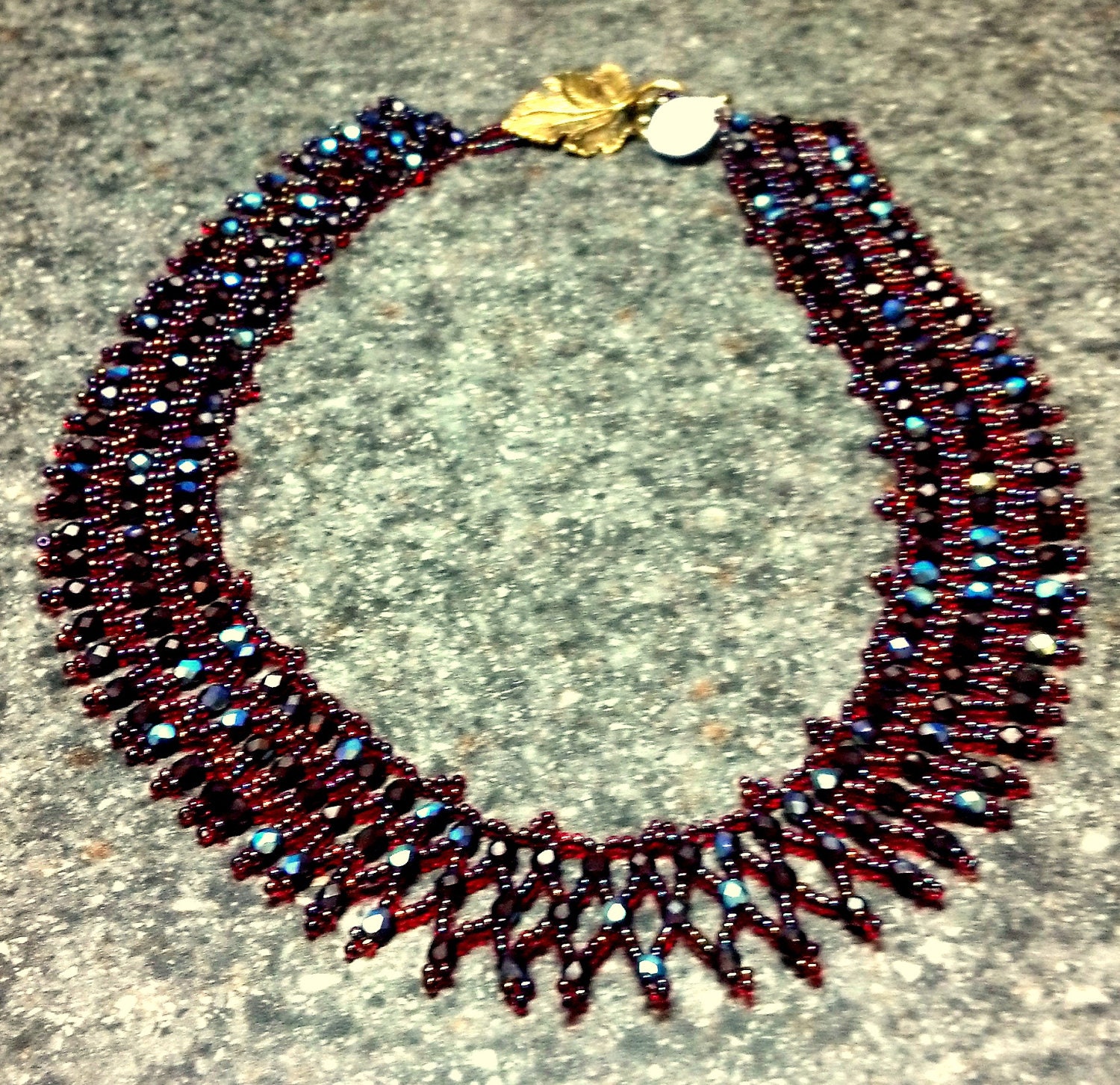 Red Queen of the Nile Necklace