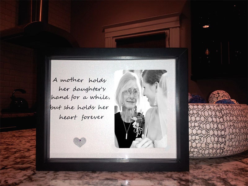 Mother of the bride picture frame youtube