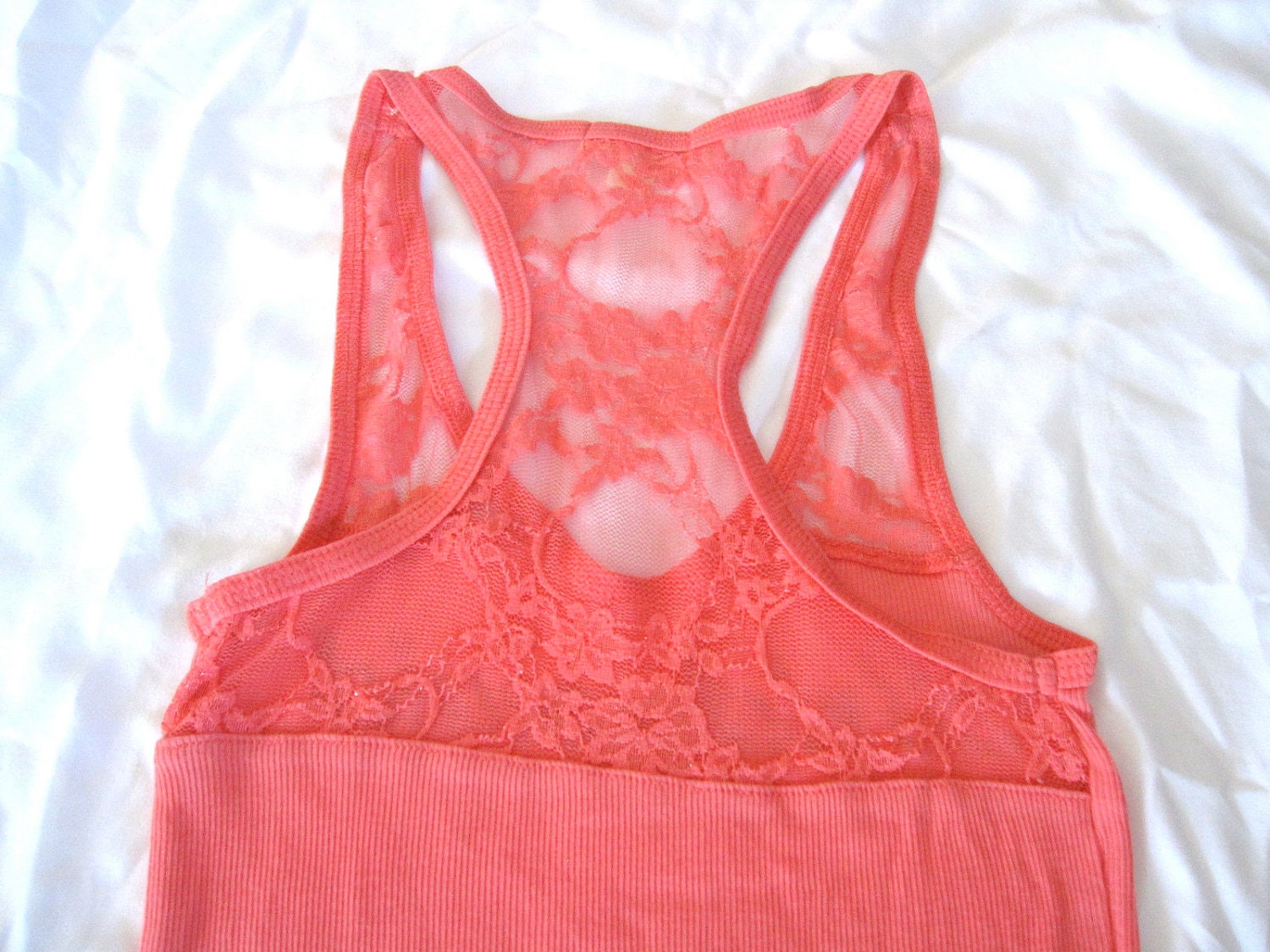 Jessica - EXPRESS 6 Bridal Entourage Tank Top Shirt. Half Lace. Team Bride, Bridesmaid.