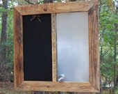 Magnetic and Chalkboard Message Center