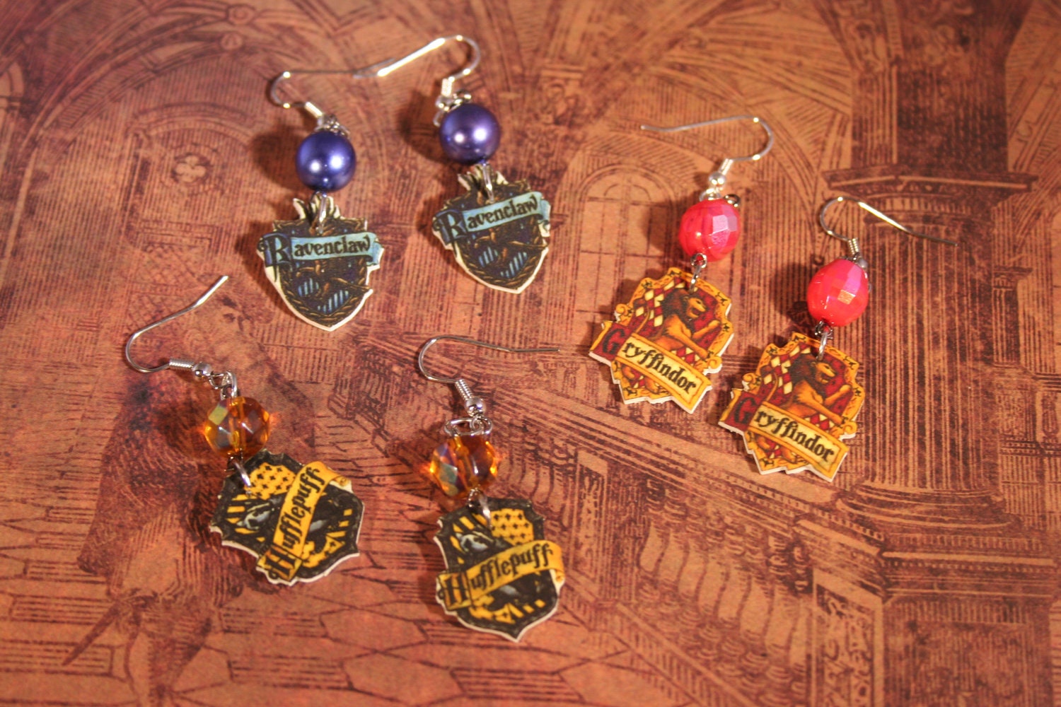 Harry Potter House Earrings