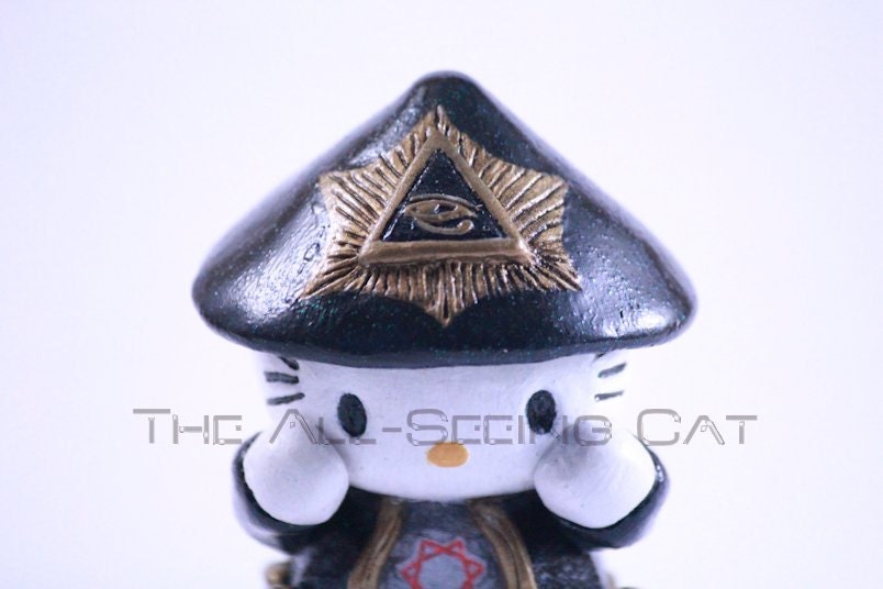 Hello Aleister Crowley Kitty