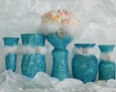 Tiffany Blue Wedding Decorations, Wedding Reception, Aqua, Quinceanera, Baby Shower, Bridal Shower Decoration, Wedding Centerpieces