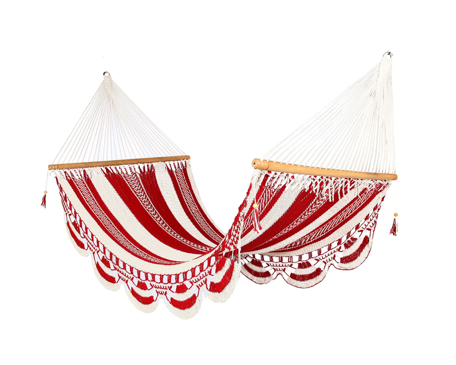 Red In Love Cotton Hammock