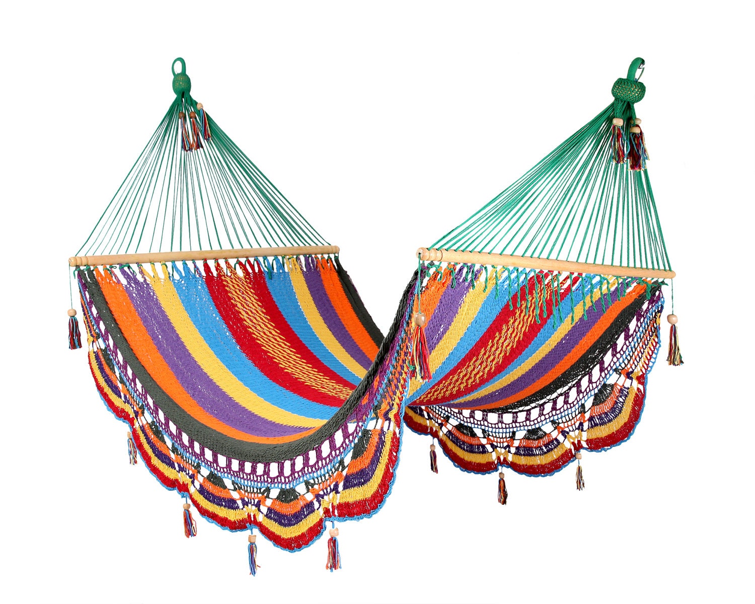 Multicolour Hammock, Great for patio decoration
