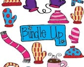 Bundle Up Clipart Set