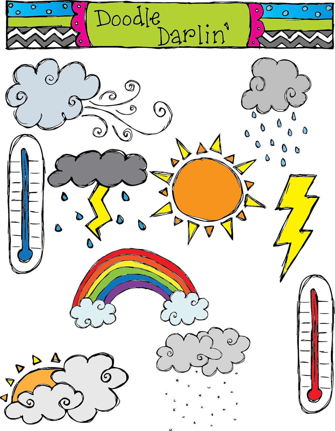clipart of weather