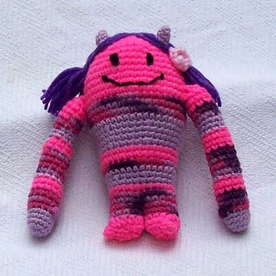 Pretty Little Monster Amigurumi Doll
