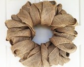 16 inch Burlap Wreath