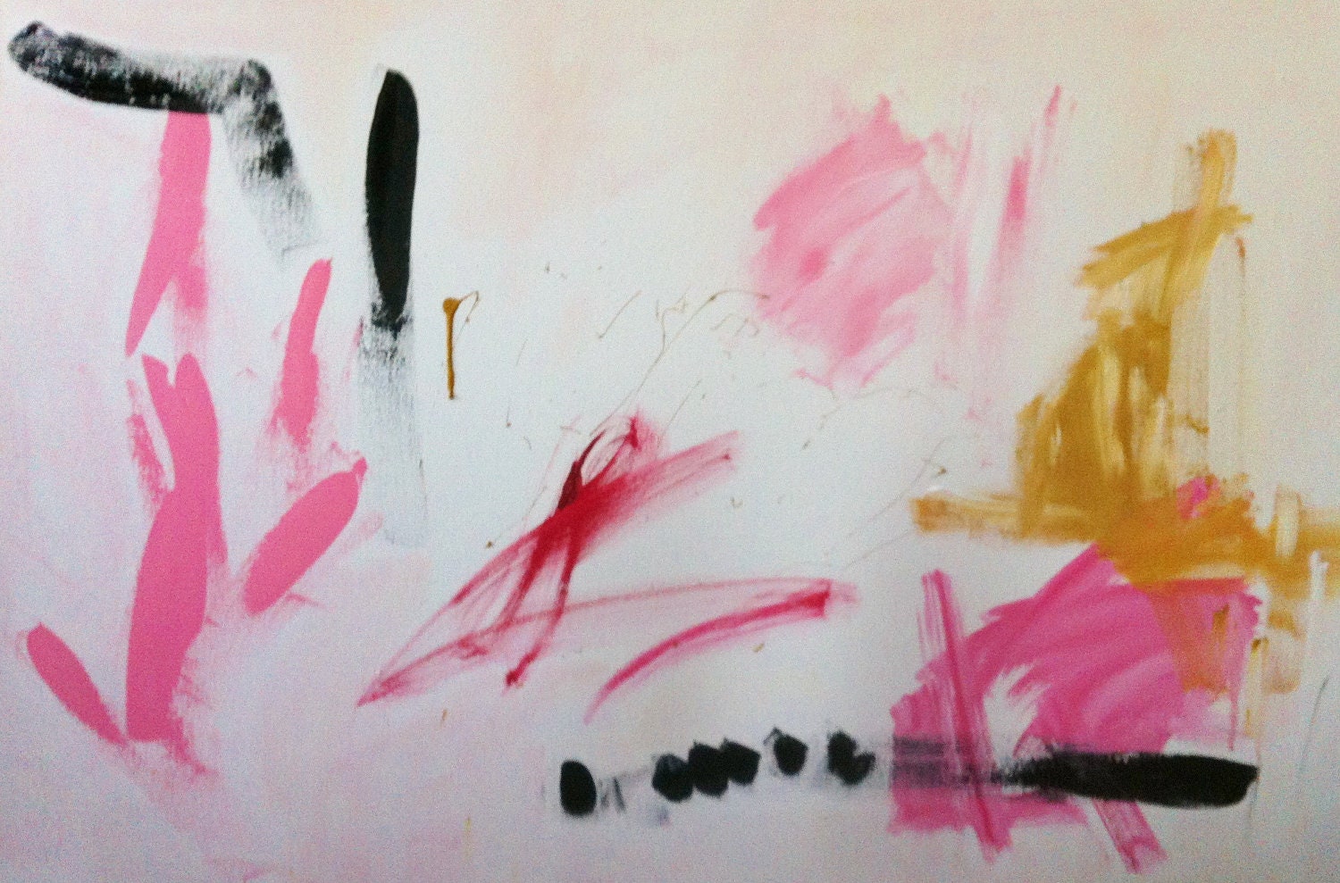Thisbe, original abstract painting