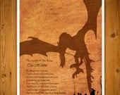 The Hobbit - The Lord of the Rings  11X17" poster