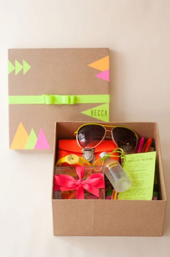 Custom Gift Box Packaging - Neon Box