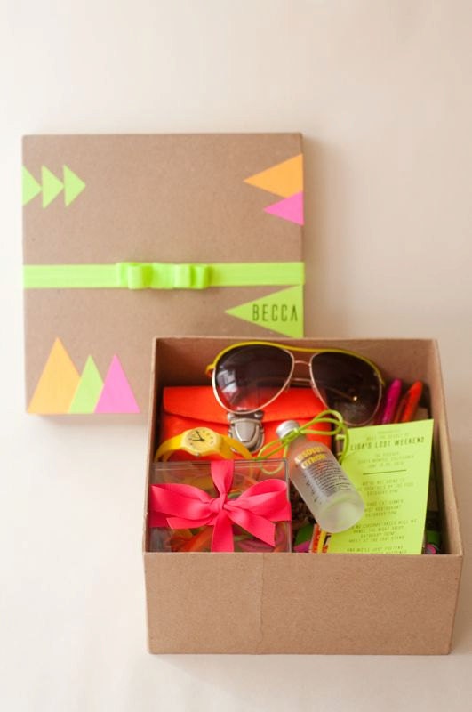 Custom Gift Box Packaging - Neon Box