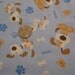 SALE DOG Bark Novelty Print Fabric Sold by the yard from the bolt NEW Great I Spy