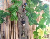 Spirit Wheel greets guests & blocks negative energy with quartz crystal