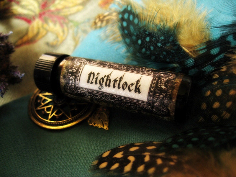 Botanical Cologne Oil, 1/4 oz. Nightlock- Vetiver, Coriander, Lemon Zest & Tobacco.  Natural Perfume. Organic Essential Oils.