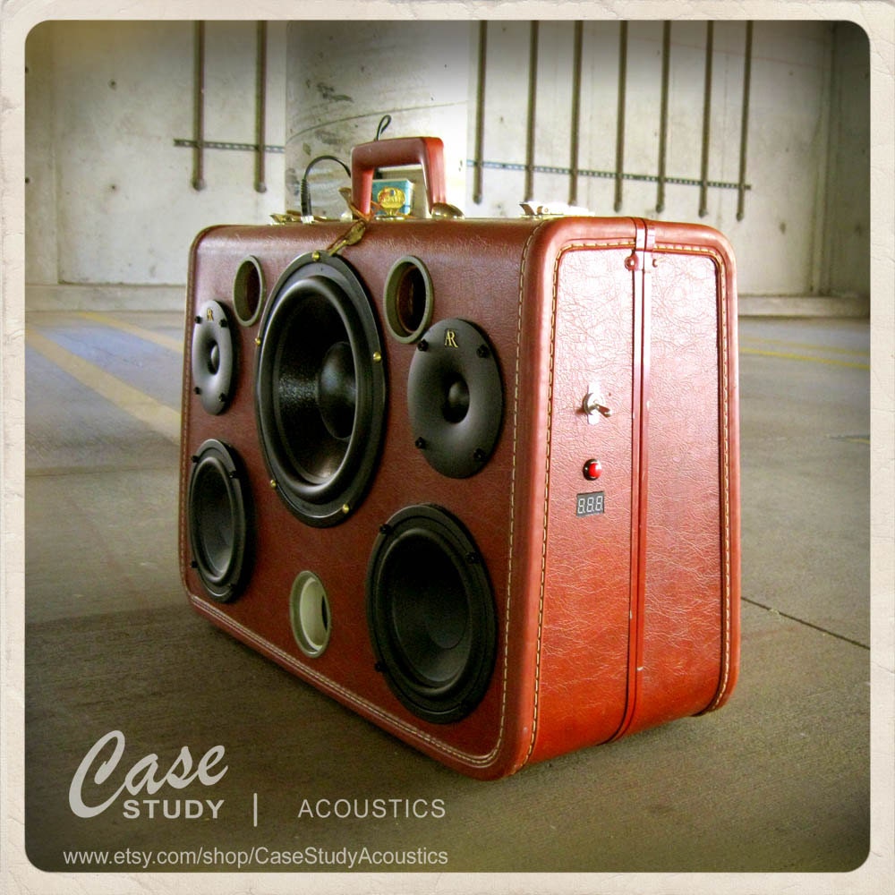 Handmade 1 of a kind - Suitcase Speaker by Case Study - Acoustics