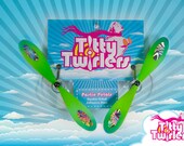 Titty Twirlers - Propeller Pasties - Kiss Me Kiwi/Brazen Blueberry