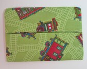 Clearance Pocket Tissue Holder Childrens Train Print