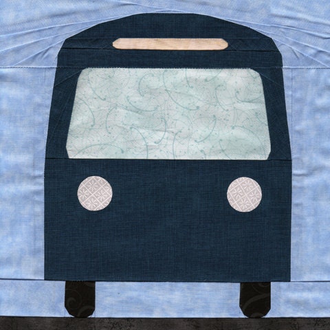 Ride The Bus - Paper Piecing