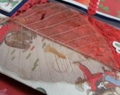 Cowboy & Dragon - Set of three lovingly handmade gift tags (wedding favour, christmas, present, holiday)