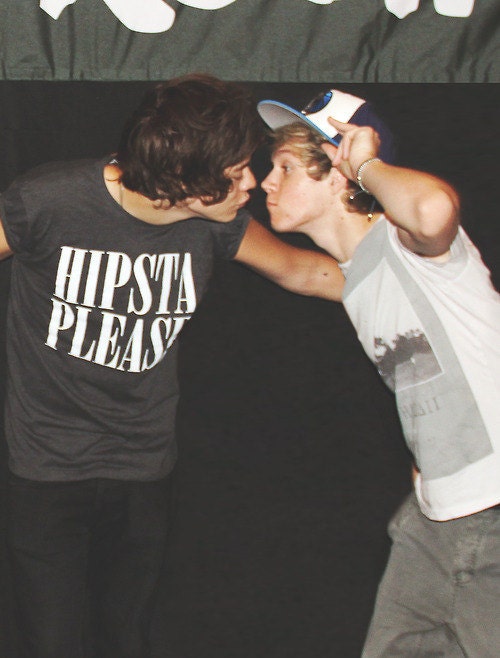 Hipsta Please Crop Tank Top as seen on Harry Styles from One Direction