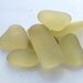 Baby Yellow Sea Glass Rare Beach Glass from Glass Beach Mermaids Tears